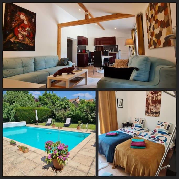Alsace Bas-Rhin Logis Independant Avec Piscine Privee Apartment Alteckendorf ภายนอก รูปภาพ